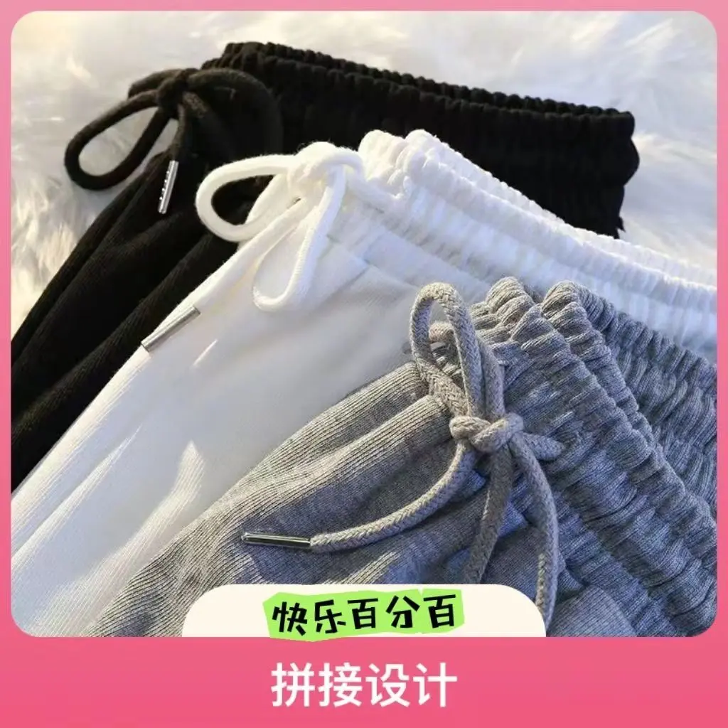 [2067 Favorites] Women's Summer Thin Sports Shorts 2025 Outdoor Fitness Running Three-Quarter Pants High Waist Slimming Loose Casual Hot Pants