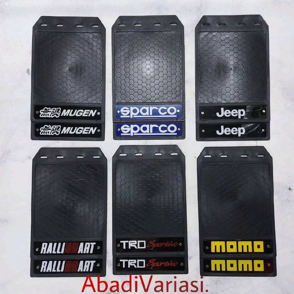 Karpet Roda Penahan Lumpur Mud Guard Kotak Universal