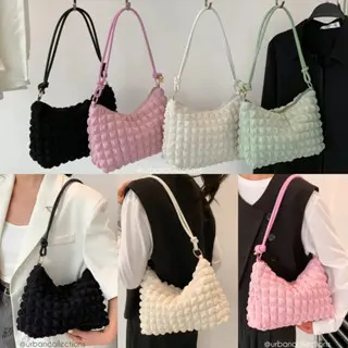 Puffy Bag Korean Bag Tas Korea Tote Bag Korean Puff Bag Shoulder Bag Tas Bahu Tas Korean Puffy Ala Carlyn Bag