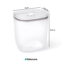 Gambar Dekoruma KAMI Toples Makanan Serbaguna | Food Storage Box - 400ml Putih dari Dekoruma Official Store Kab. Bekasi 4 Tokopedia