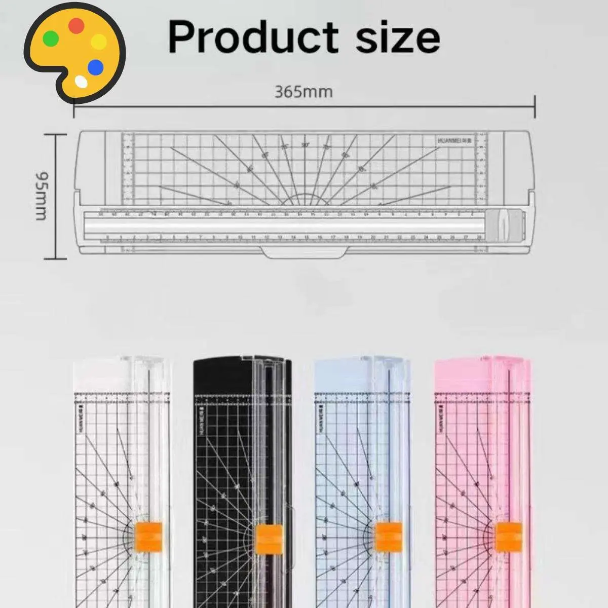 Portable Paper Cutter - A4, A3, A5 Mini Paper Trimmer for Students and Crafts, Perfect for Handmade Projects and Stationery