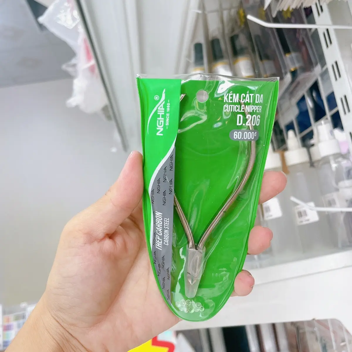 Kềm Nghĩa cắt da D206 Thép không gỉ
