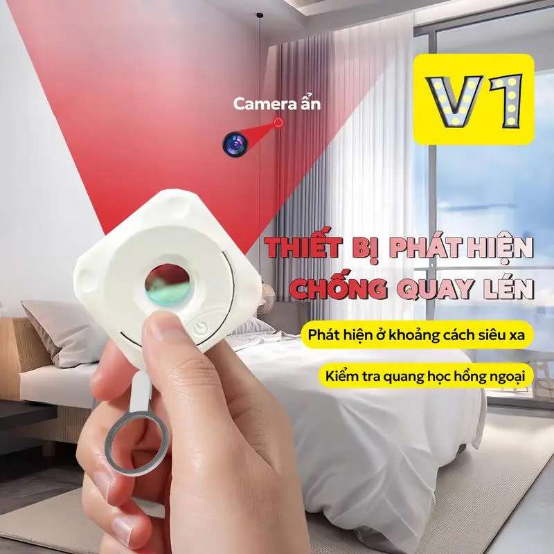 Máy Dò Ma Thuật Camera Nhìn Trộm, Sản Phẩm V1, Thiết Bị Nghe Lén, USB, Đảm Bảo Sự Riêng Tư Của Khách Sạn Và Du Lịch, Nghe Lén