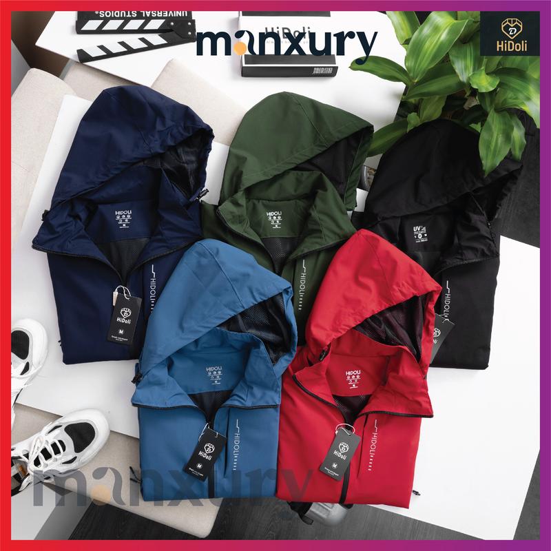Áo khoác gió nam nữ 2 lớp mới nhất chất liệu gió tráng bạc chống nắng chống tia UV phối màu cực đẹp trẻ trung