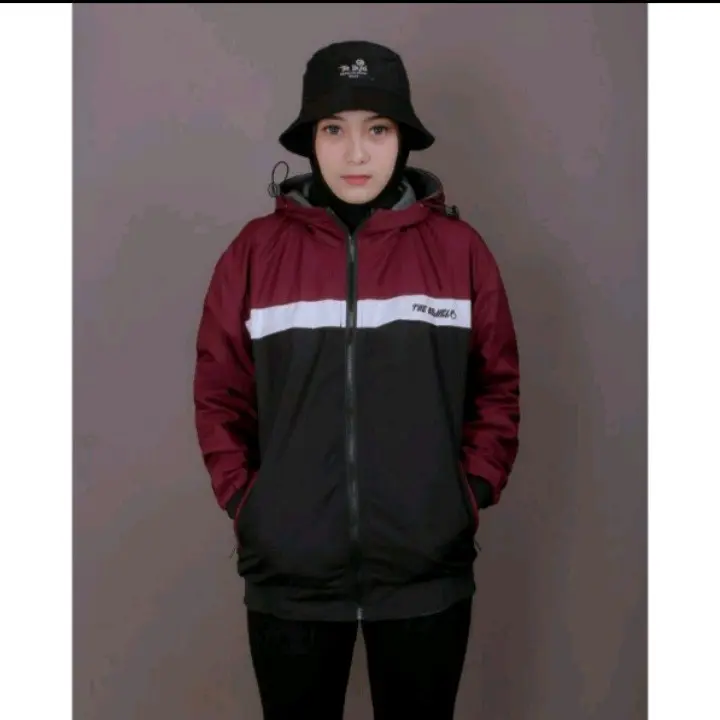 Jaket BB The Bojiel/Jaket Bolak Balik Musim dingin/Jaket Parasut WANITA PRIS 3