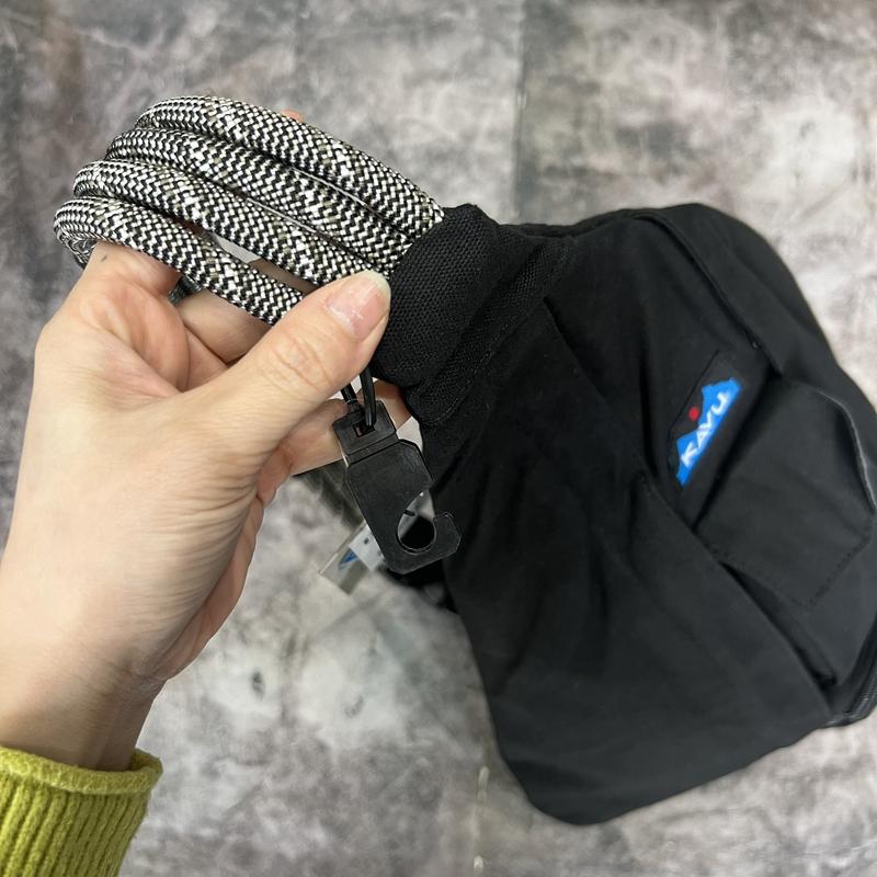 Product Introduction of Balo đeo chéo Kavu Rope Bag Black 10