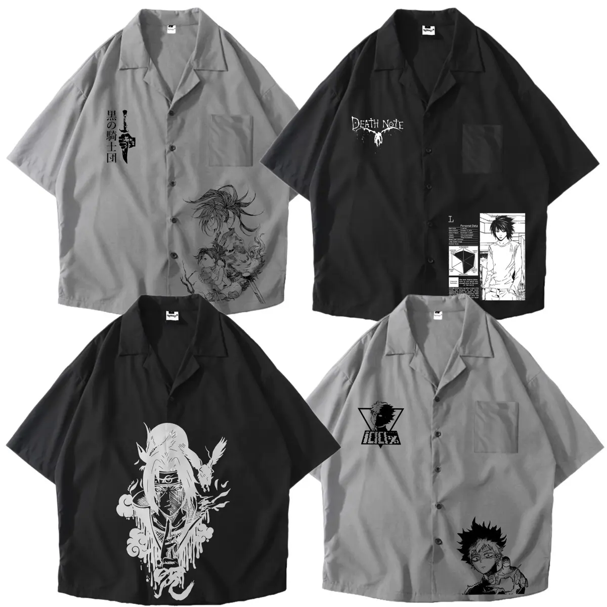 JIZU PROJECT- Kemeja Streetwear Pria wanita / Kemeja Motif / Kemeja Style Vintage / Bahan Toyobo / Ukuran M L XL