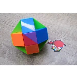 CUBE DIANSHENG SNAKE MAGIC SNAKE RULER PUZZLE RAINBOW
