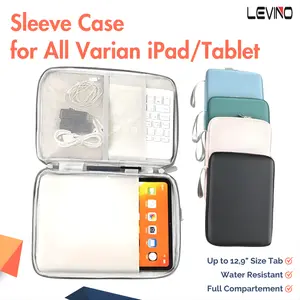 LEVINO Tas iPad Tablet Handbag Sleeve Case for size 10.9inch / 12.9inch Waterproof Tas Compatible For ipad xiaomi samsung huawei redmi