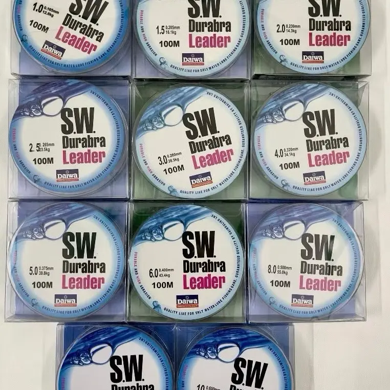Dây Dù Câu Cá Giá Rẻ DAIWA SW Leader 50M Siêu Bền, dai mịn, chịu tải tốt, dây dù câu cá x4