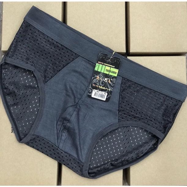 set 4 Quần boxer nam thông hơi cao cấp khử mùi xuất nhật kháng khuẩn LOTNAM10 6