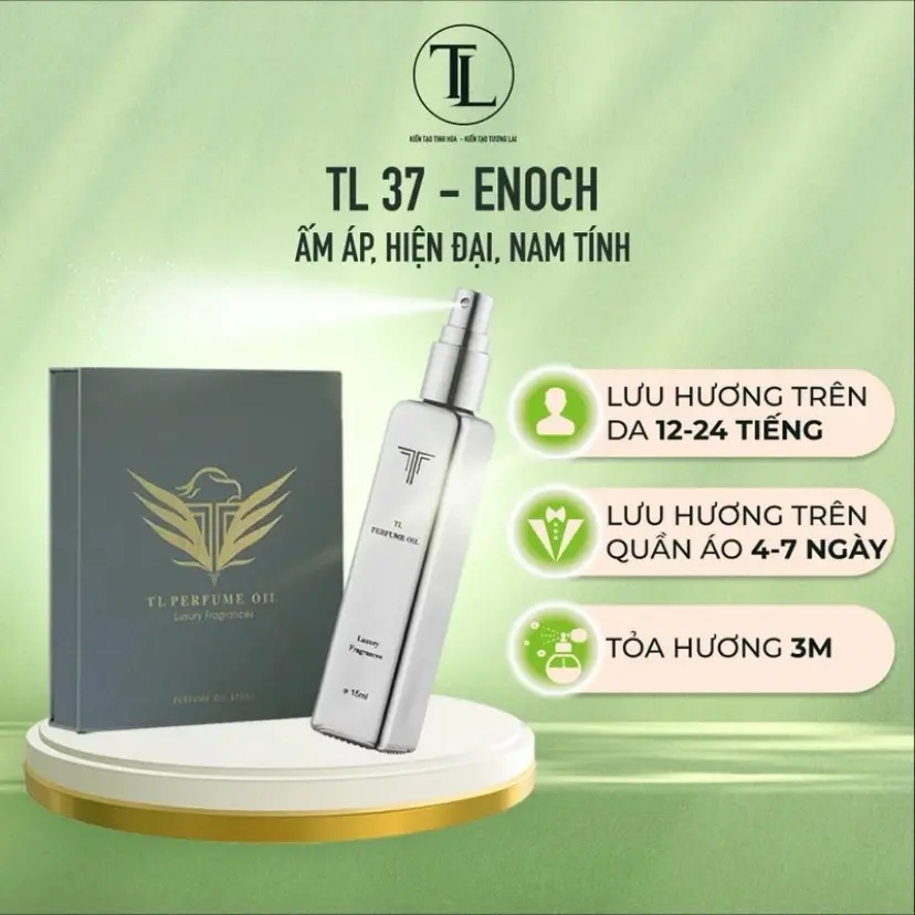 TL37 HƯƠNG NAM - Tinh Dầu Nước Hoa TLPERFUMEOIL Ấm Áp, Hiện Đại, Nam Tính 15ML