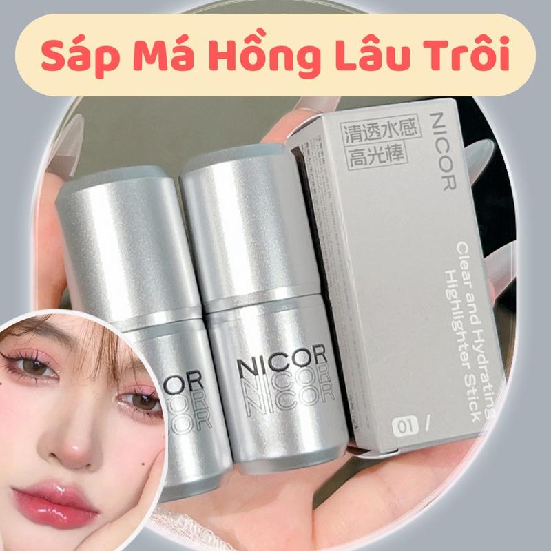 Phấn Má Hồng Dạng Thỏi Dễ Sử Dụng Bám Màu Lâu Trôi Lên Màu Tự Nhiên Thanh Bắt Sáng Tạo Đường Nét Khuôn Mặt Makeup Skincare Cosmetic