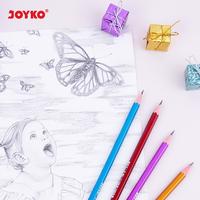 Gambar Pensil Pencil Joyko P-107 Metallic 2B 1 Box 12 Pcs - P-107 Metallic 2B dari Joyko Indonesia Kota Administrasi Jakarta Utara 4 Tokopedia