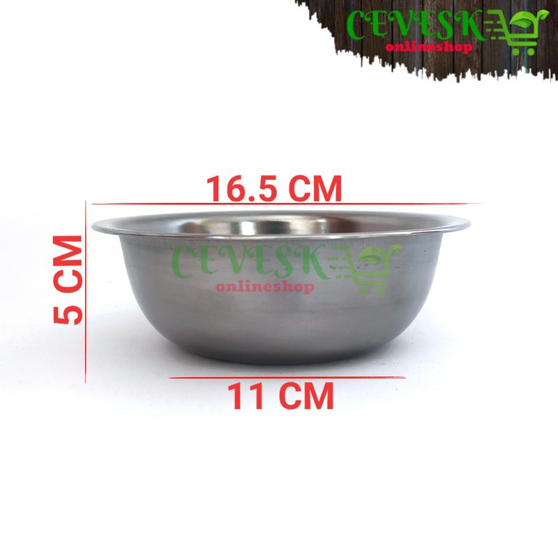 BASKOM STAINLESS NO 18 - Shop | Tokopedia