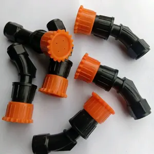 Nozzle 008 bengkok spuyer lubang 4 tank sprayer