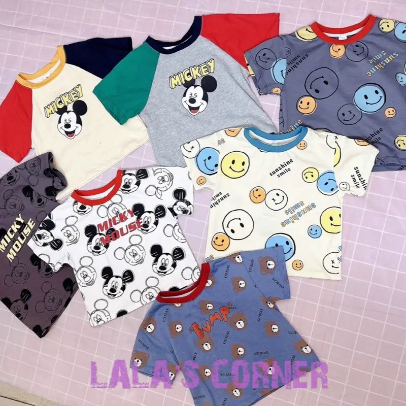 Áo phông cotton cho bé loại Vip