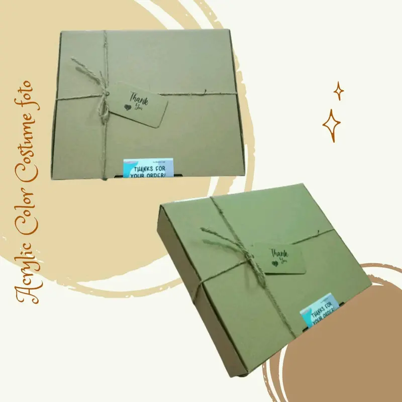 Kado akrilik A5 costume foto aesthetic kado ulang tahun wanita cetak foto gift kado ulang tahun wedding graduation birthday anniversary 5
