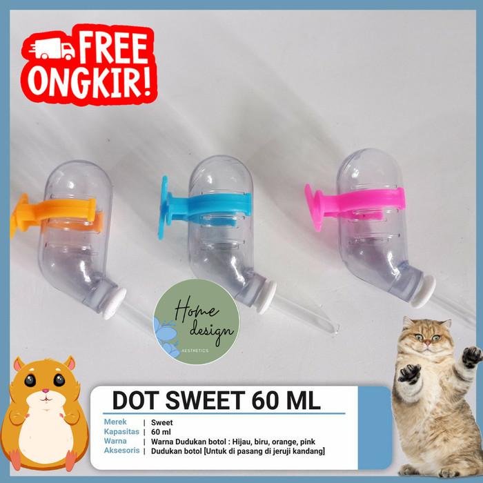 TEMPAT MINUM HAMSTER 60ML SUGAR GLIDER LANDAK MINI KELINCI UK 60 ml 0