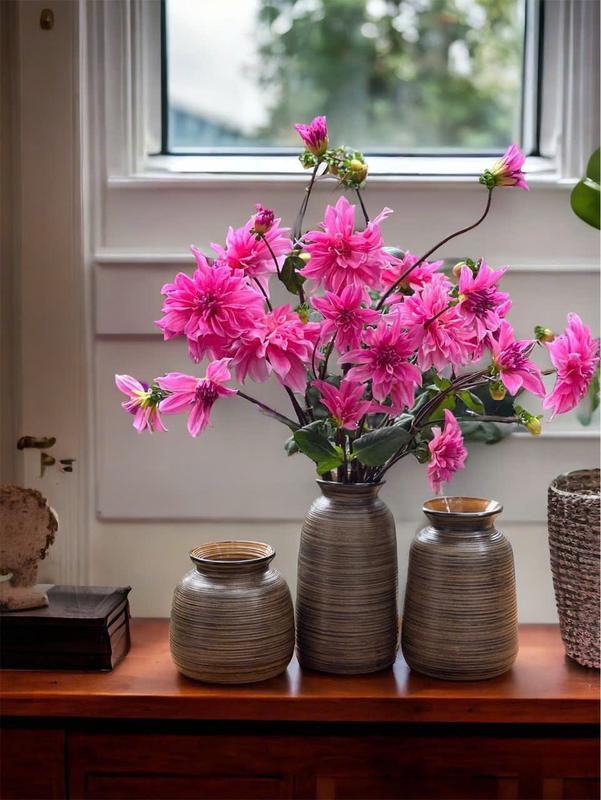Set 3 bình Decor gốm sứ Bát Tràng 1