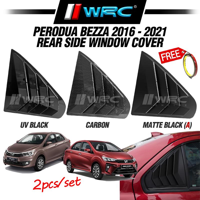 Perodua Bezza 2016 - Onwards Rear Side Window Protector Cover (Mustang ...