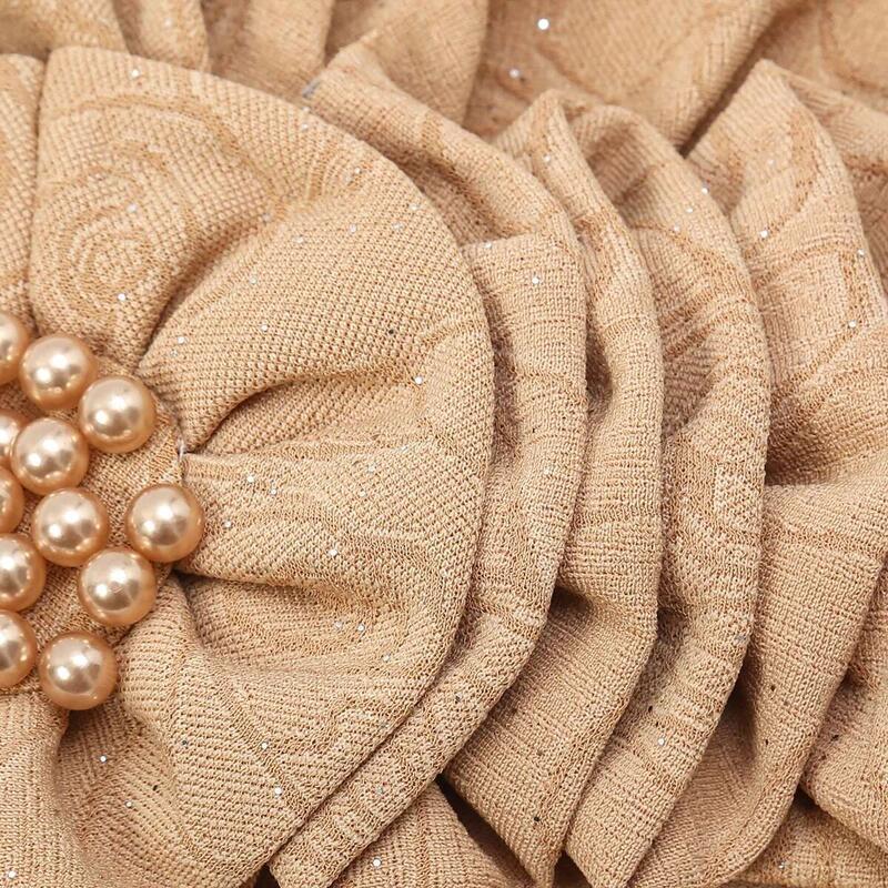 Product Introduction of 2025 Newest wer Turban Indian Hat Beads Beanies Bonnet Chemo Cap Women Muslim Hijab Hair Loss Headscarf Wrap Turbante Mujer 14