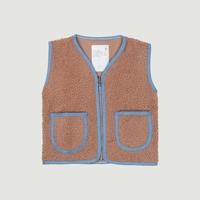 Gambar SABINE AND HEEM - PIPPI Sherpa Vest - Dusty Brown - Rompi Bulu Anak - XS (6-12 MOS) dari sabineandheemofficial Kota Tangerang Selatan 1 Tokopedia