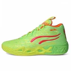 Sepatu Basket Puma Mb.04 Gem Yellow Alert Original 31142101