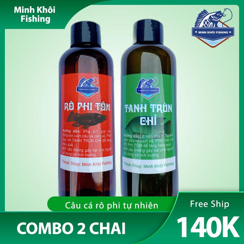 Combo hương liệu tanh câu cá rô phi Đi Câu Bắt Cá