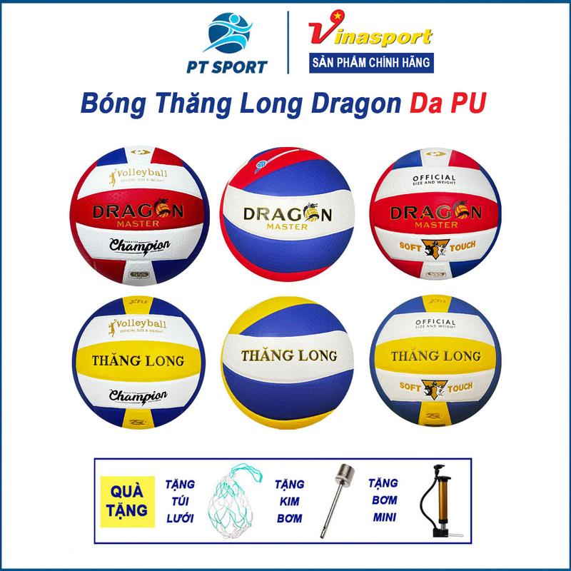 [ TẶNG BƠM ] Bóng Chuyền Thăng Long - Dragon | DG7720, VB7700, DG7420, DG7400, VB7400, VB7000 Da PU Nhật Đánh Êm Tay, Đạt Tiêu Chuẩn Thi Đấu Nam Sport