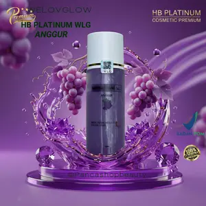 HB Anggur Platinum WLG BPOM Original Whitening Skin Booster Memutihkan & Mencerahkan Seluruh Badan