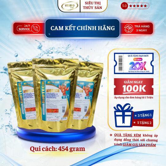 MEN VI SINH BIOTECH - VI SINH CHO AO NUÔI TÔM CÁ - LÀM SẠCH MÔI TRƯỜNG AO NUÔI, KÍCH THÍCH THỨC ĂN TỰ NHIÊN TRÙN CHỈ, ỐC GẠO PHÁT TRIỂN 0