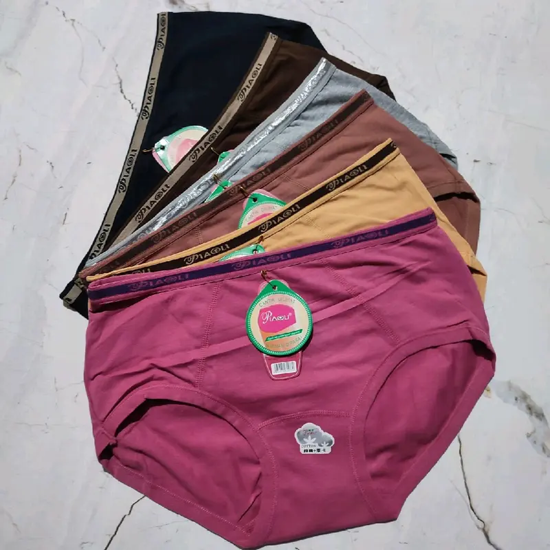 6pcs/12pcs CELANA DALAM WANITA PIAOLI 2077 1
