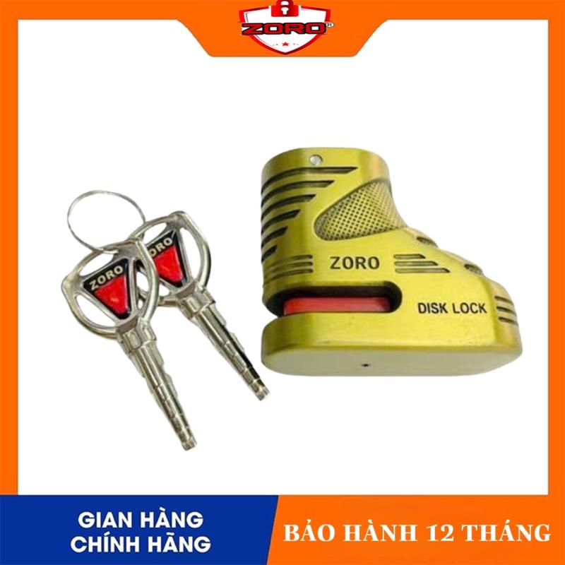 Ổ khoá đĩa xe máy chìa đạn tròn chống CHÌA VẠN NĂNG