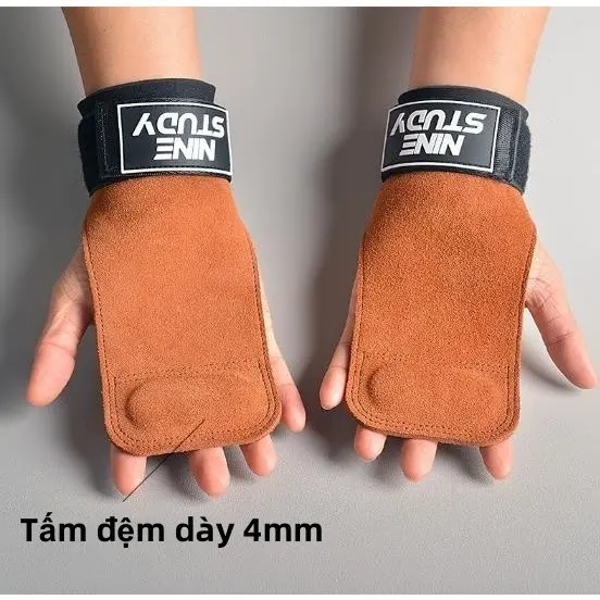 Găng Tay Tập GYM, Dây kéo lưng Lifting Straps đa năng hỗ trợ tập Gym, Deadlift, lên xà, nâng tạ 1