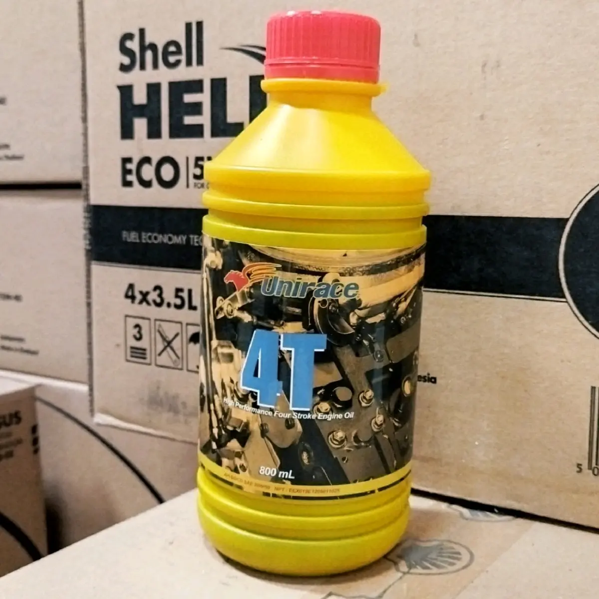OLI MESIN MOTOR UNIRACE 4T BULAT 20W-50 800ML