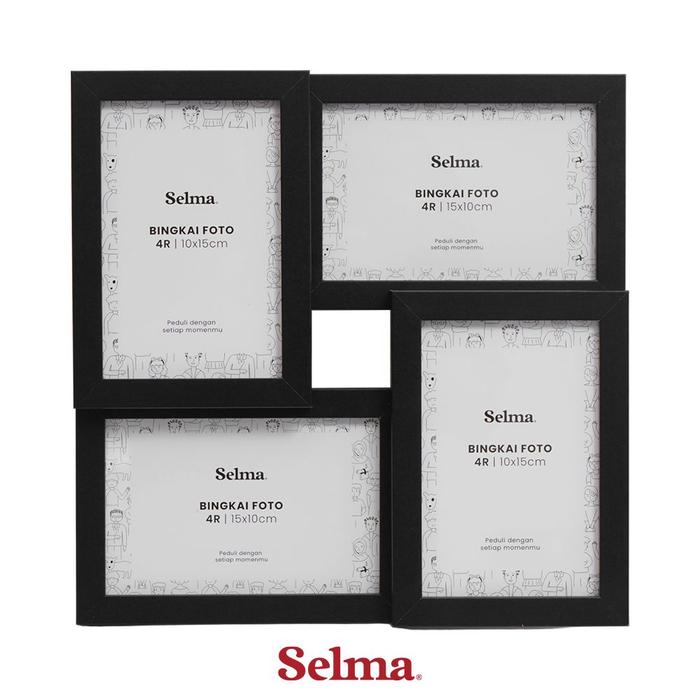 Promo Selma 4R Astro Bingkai Foto Kompilasi 4 Frame Photo Frame Pigura ...