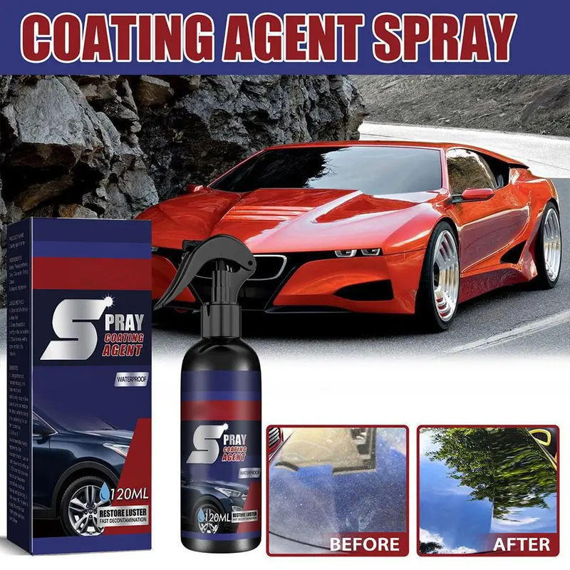 120ml Nano Ceramic Coating Pelindung Car Nano Coating Body Pengkilap ...