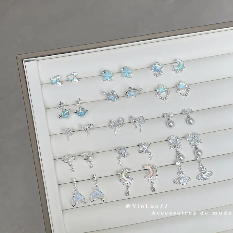 Anindya - Earrings Anting Wanita Aesthetic Model Bunga Mutiara Aksesoris Kekinian Y2K Fashion Korea [G3-4] 2
