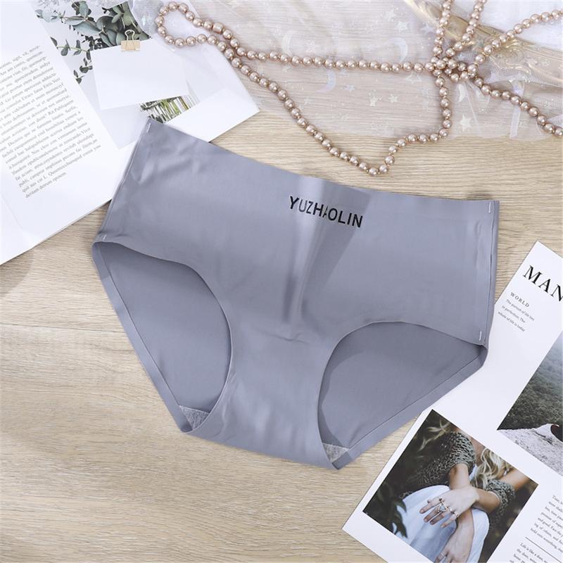 Product Introduction of Quần Lót Nữ, Chất Liệu Lụa Lạnh Không Đánh Dấu, Không Kẹp Mông, Không Gợn Sóng Cạnh, Thoải Mái, Kiểu Tam Giác, Thích Hợp Cho Bé Gái Và Phụ Nữ, Thiết Kế Đơn Giản 30