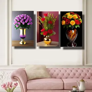 Hiasan dinding kamar ruang tamu bunga 3d quotes aesthetic walldecor kekinian TERBARU gantung