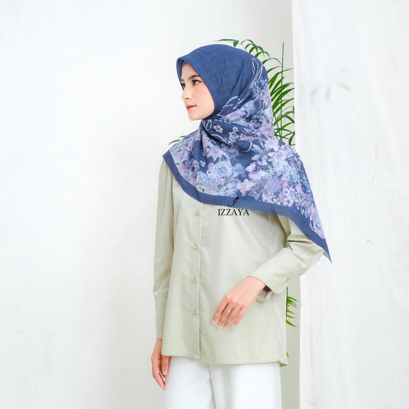 hijab motif segiempat voal ultrafine EMILY SERIES 6