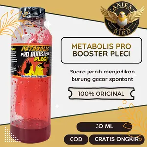 Metabolis Pro Booster Pleci 30ml Vitamin Doping Dosis Tinggi Burung Sogon Pleci Kolibri