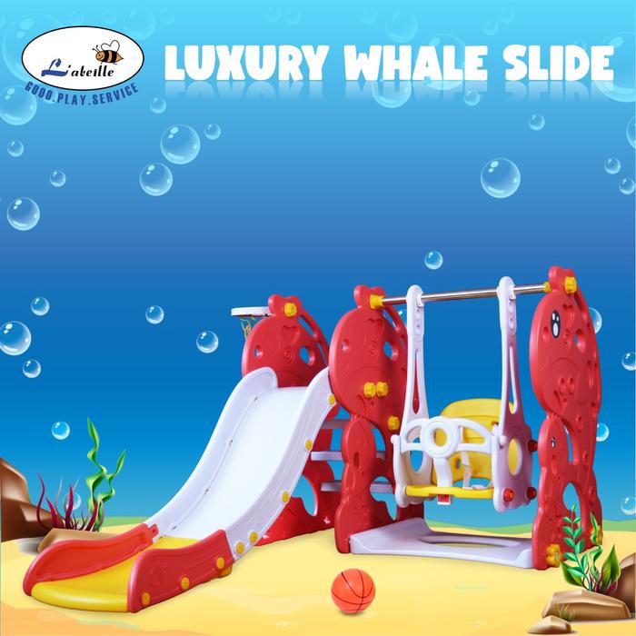 Gambar Labeille KC 533 3in1 Whale Perosotan Ayunan Ring Bola Basket - Blue dari Labeille Indonesia Kota Administrasi Jakarta Pusat 5 Tokopedia