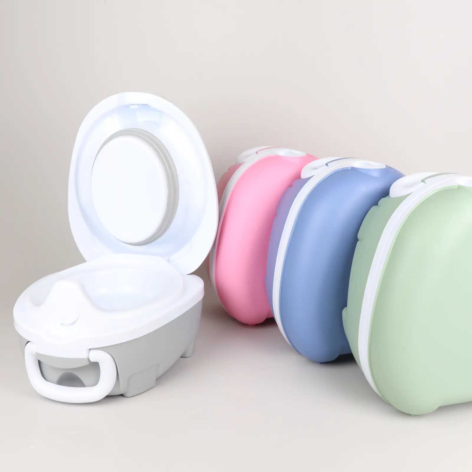 Pastel Leakproof Carry Potty