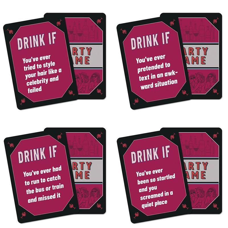 Party Game Card, 1 Box Drinking Props Game Card, Multi-person Party Team Building Toys, Perfect Game Night for Family and Friend 5