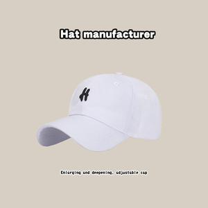 Topi Huruf H, Bersulam, Gancu Belakang Boleh Laras, Topi Besbol, Topi Duckbill, Gaya Korea, Kasual dan Serba guna, Uniseks