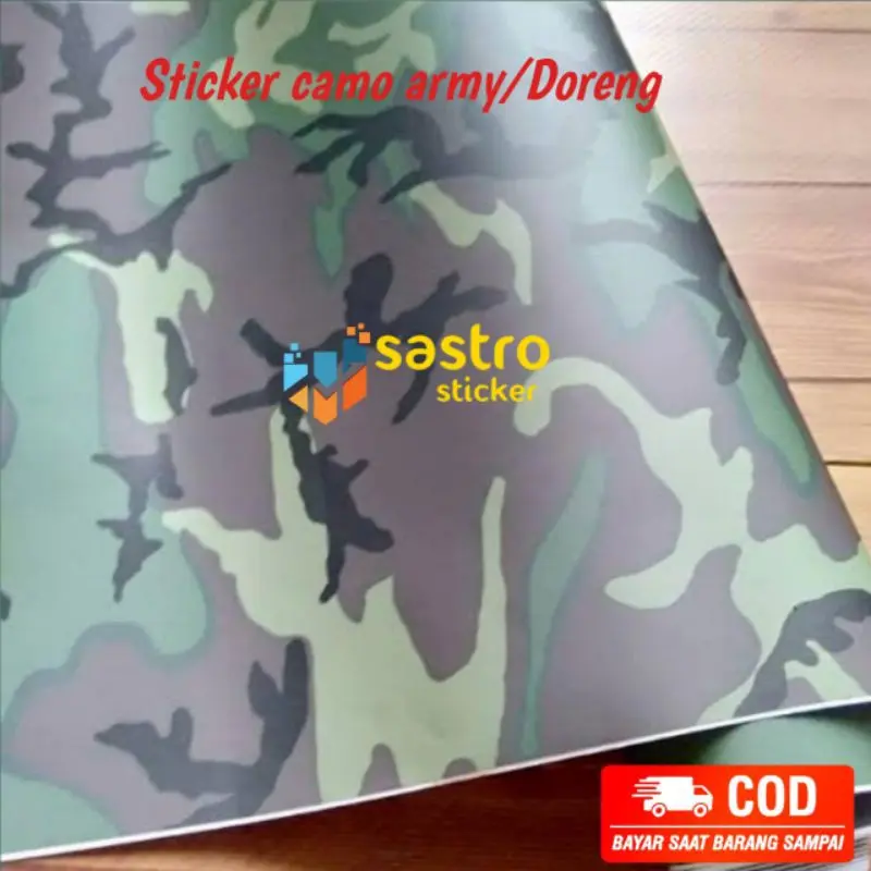 Sticker skotlet camo army/sticker doreng/sticker loreng