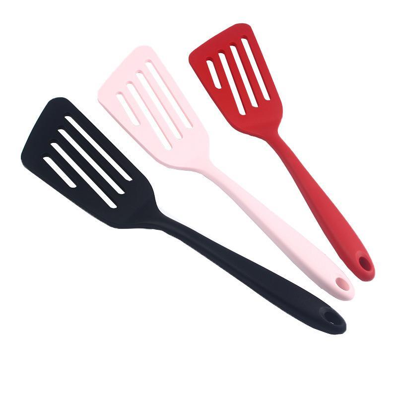 Product Introduction of Silicone Spatula Set, 2 Counts/set Non-stick Spatula, Kitchen Cooking Utensils for Frying Fish, Steak, Egg, Pancake, Kitchen Accessories 5