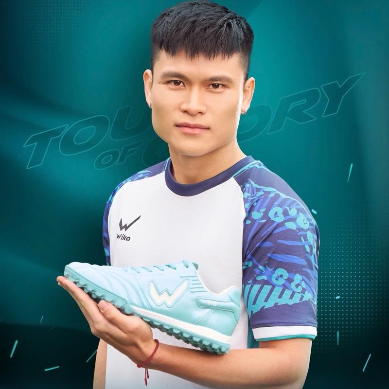 GIÀY BÓNG ĐÁ WIKA TUẤN HẢI TH10 2025 [Tặng kèm tất + túi rút + băng cuốn chân]